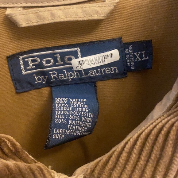 Men’s Ralph Lauren Polo goose down jacket XL - Picture 2 of 9